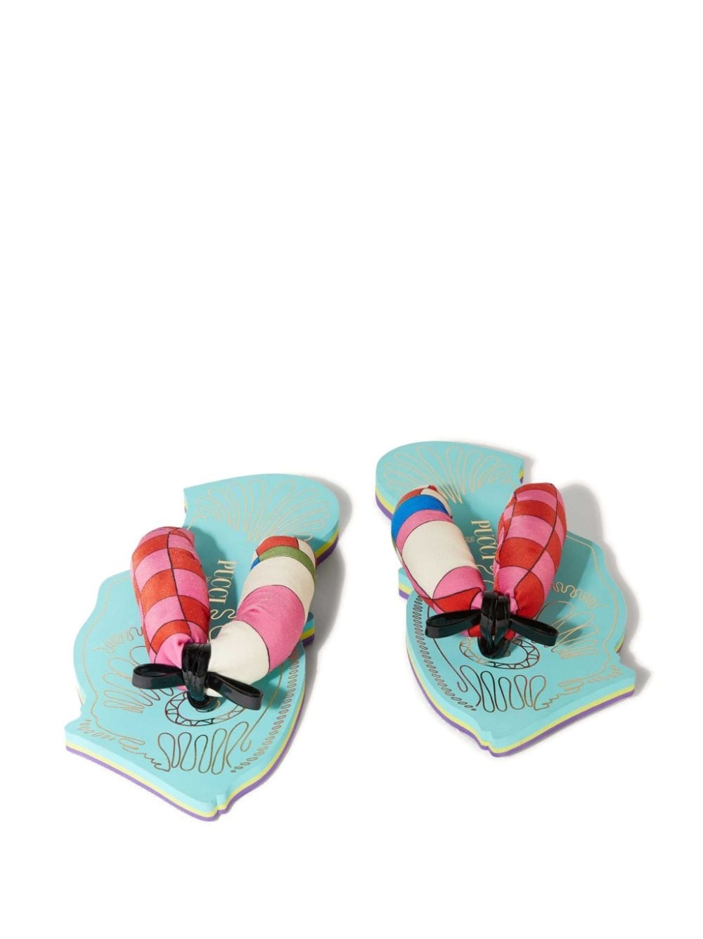 Scuba Marmo-print sandals - 3