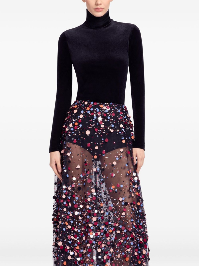 ELIE SAAB velvet T-shirt outlook