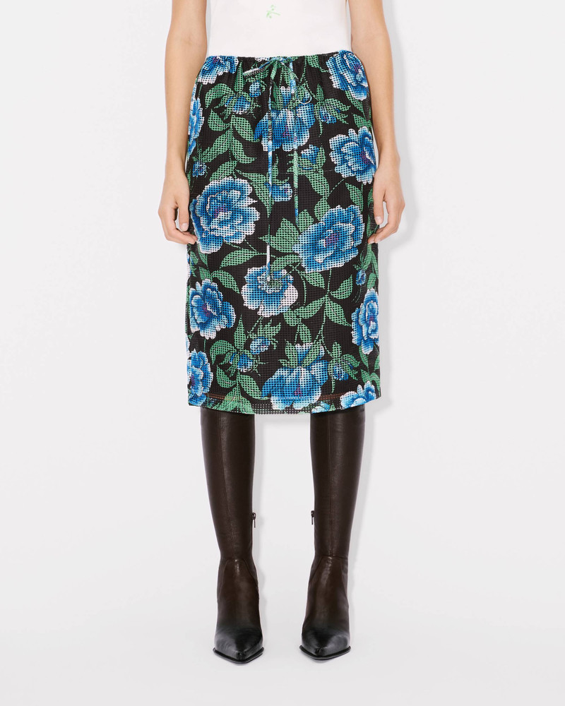 'KENZO Peonies' skirt 4