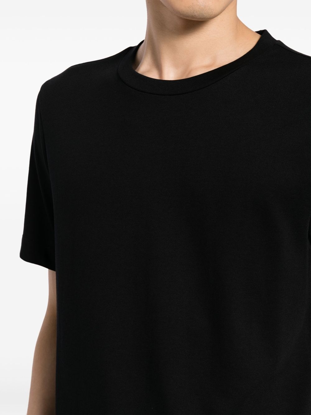 piqué-weave T-shirt - 5