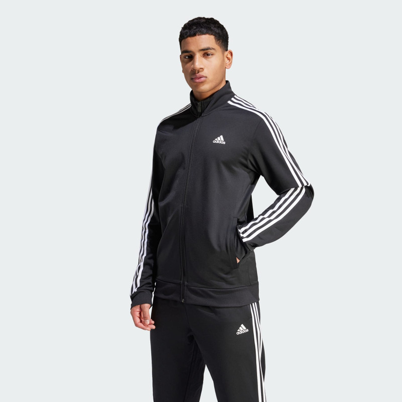 adidas Essentials Warm-Up 3-Stripes Track Jacket outlook