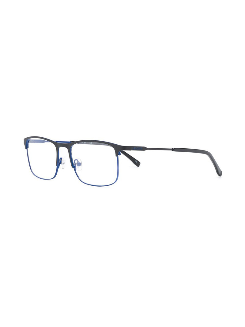 LACOSTE square frame glasses outlook