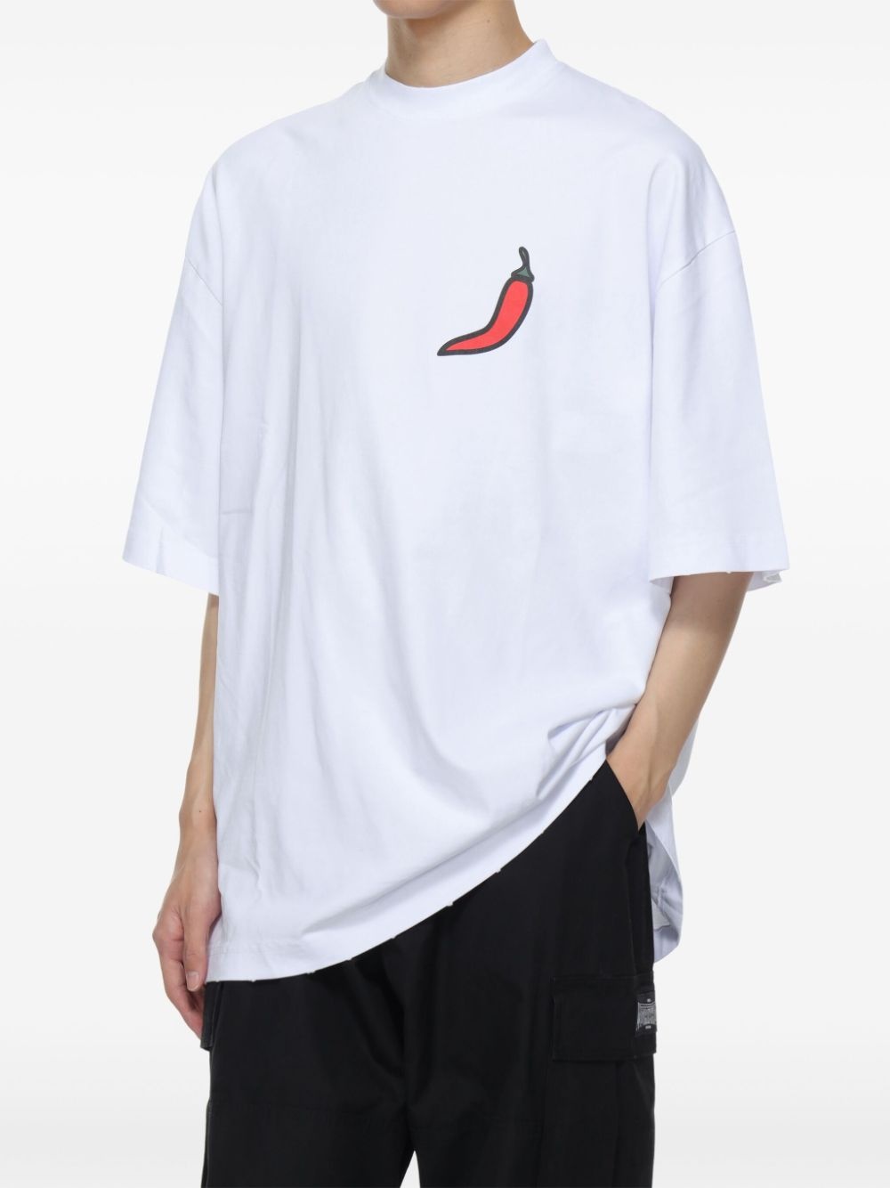 On Fire organic cotton T-shirt - 5