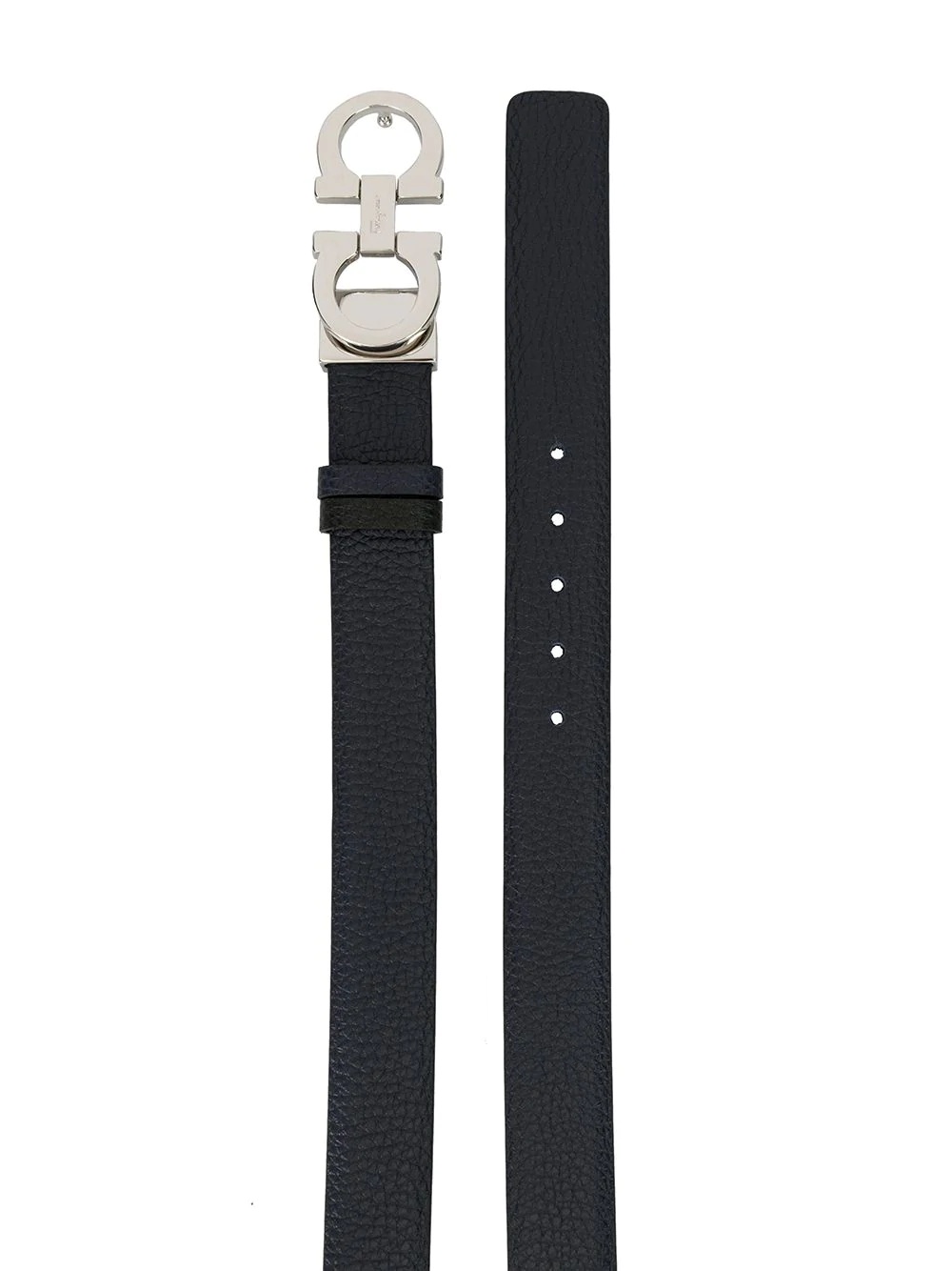 Gancini buckle reversible belt - 2