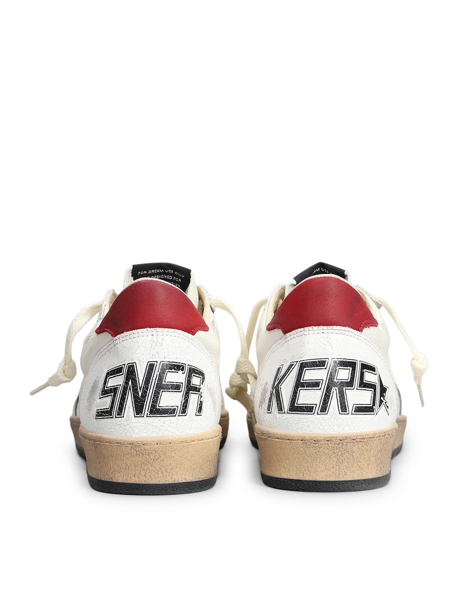 BALLSTAR SNEAKERS IN HAMMERED AND CRAQUELÉ LEATHER - 3