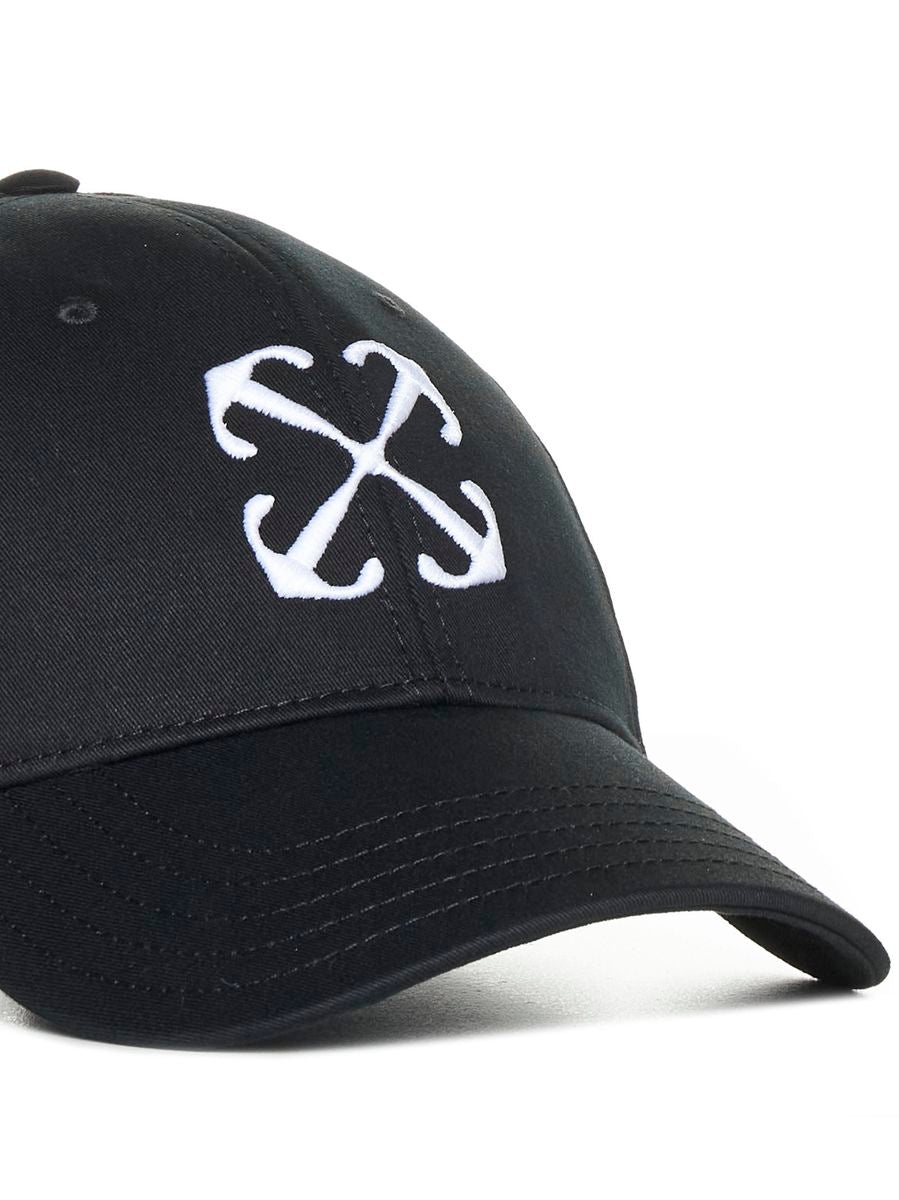 Off-white baseball cap with embroidery - 4