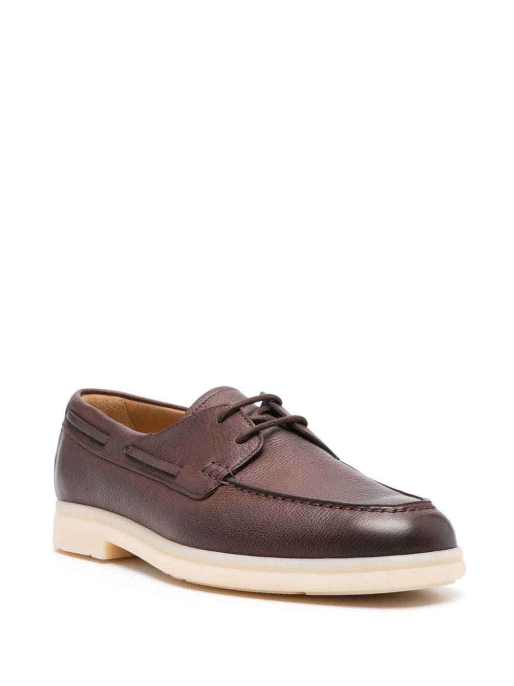 leather boat shoes - 2