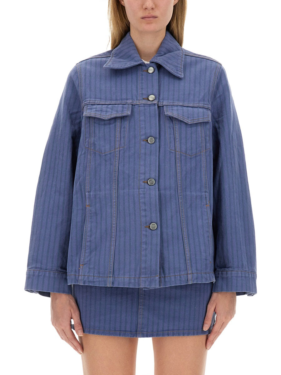 Ganni Women Denim Jacket - 1