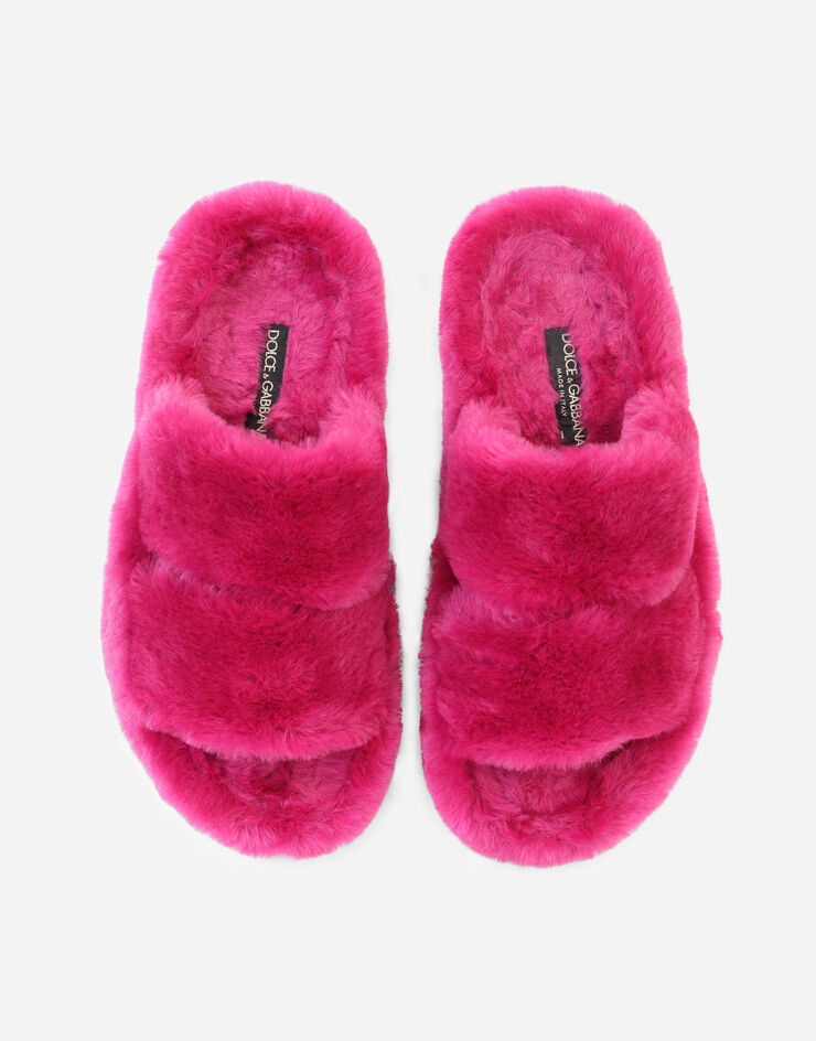 Faux fur sliders - 4