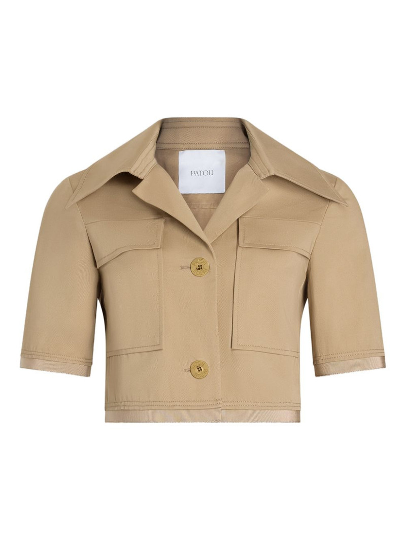 short-sleeves cropped jacket 1