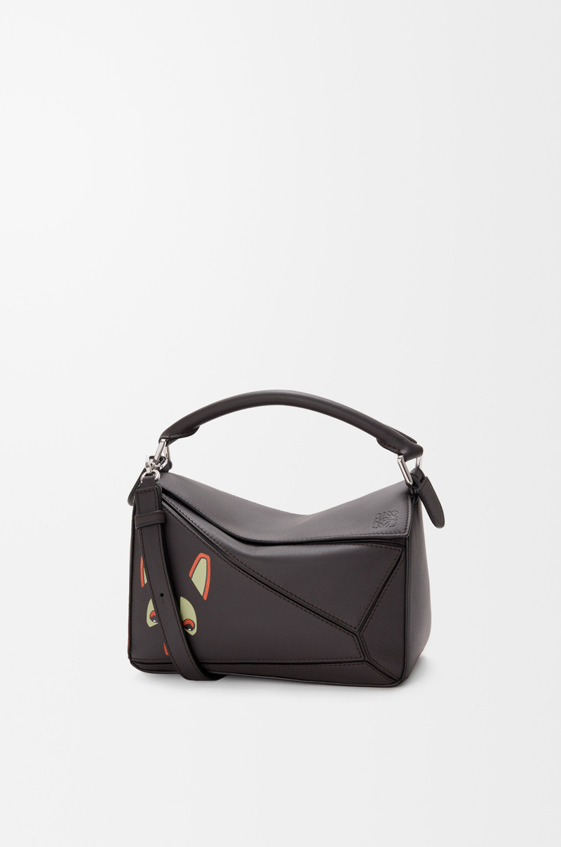 Futurist Cat small Puzzle bag in classic calfskin 1