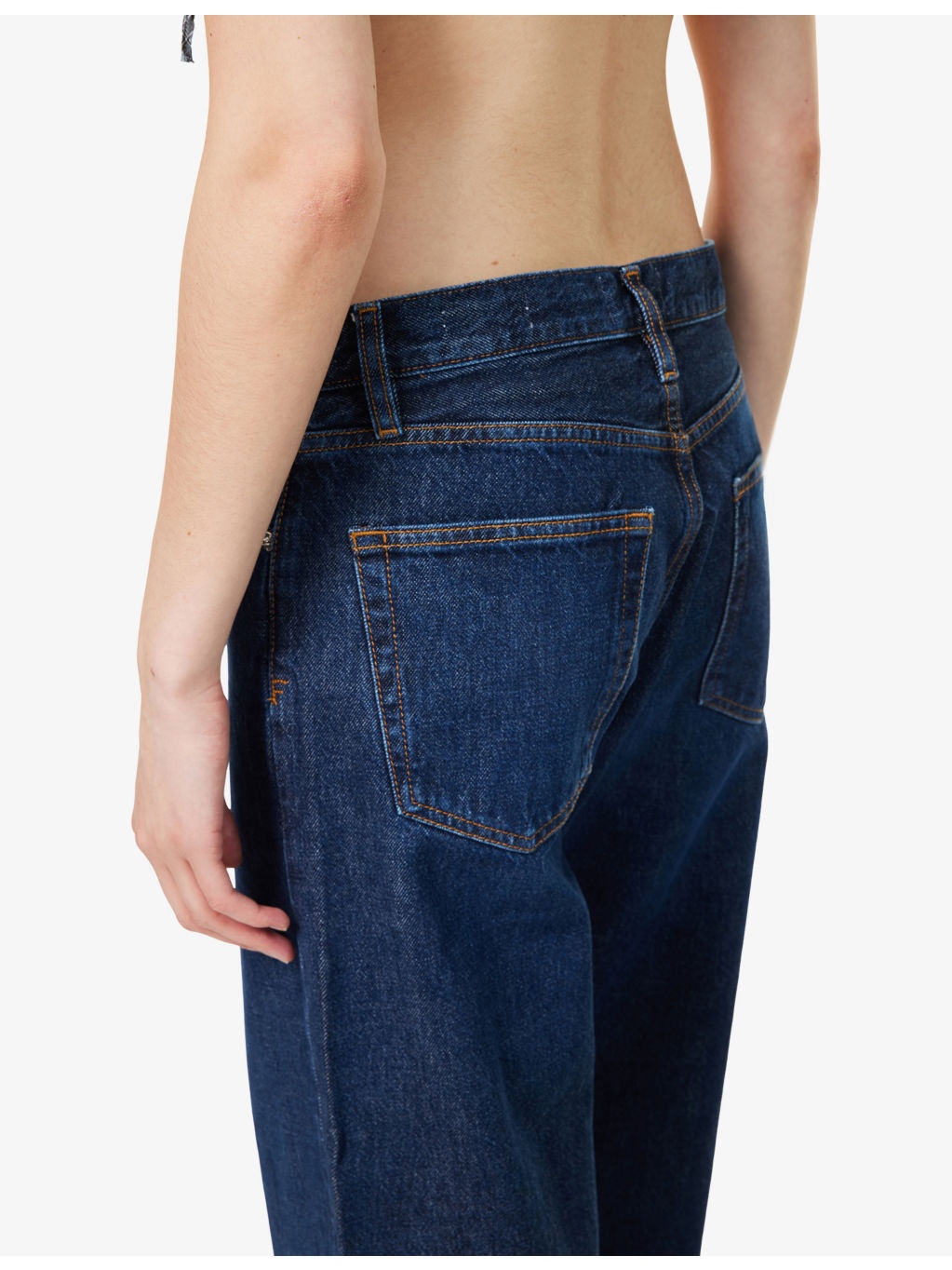 The Loose Wide-Leg Denim Jeans - 8