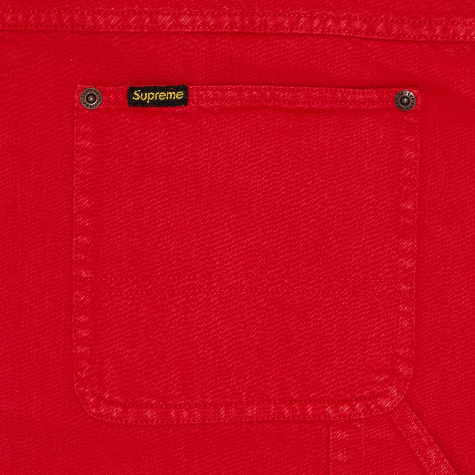 Supreme Denim Painter Shirt 'Red' - 3