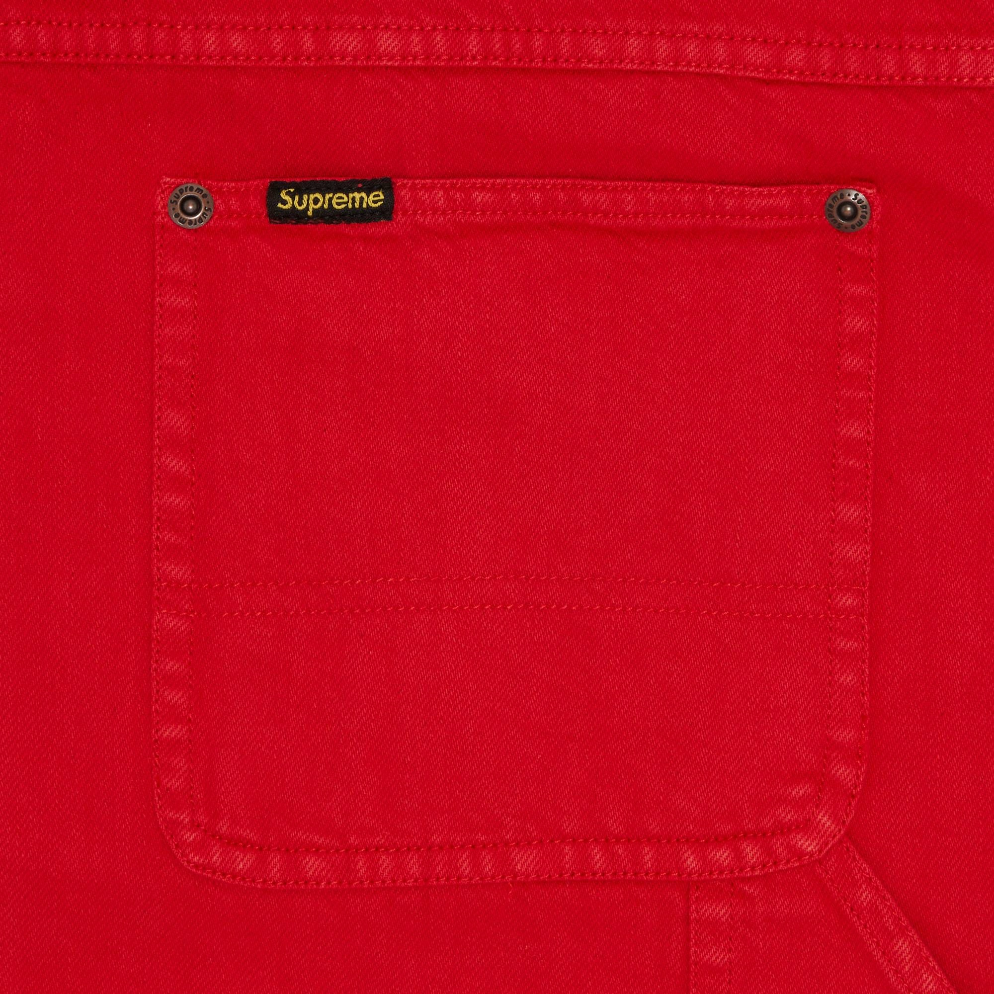 Supreme Denim Painter Shirt 'Red' - 3