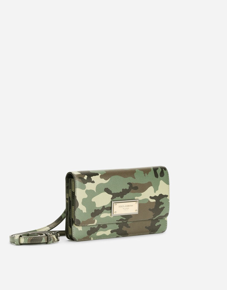 Camouflage calfskin mini bag - 3