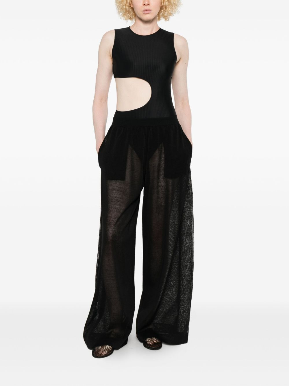 wide-leg trousers - 2