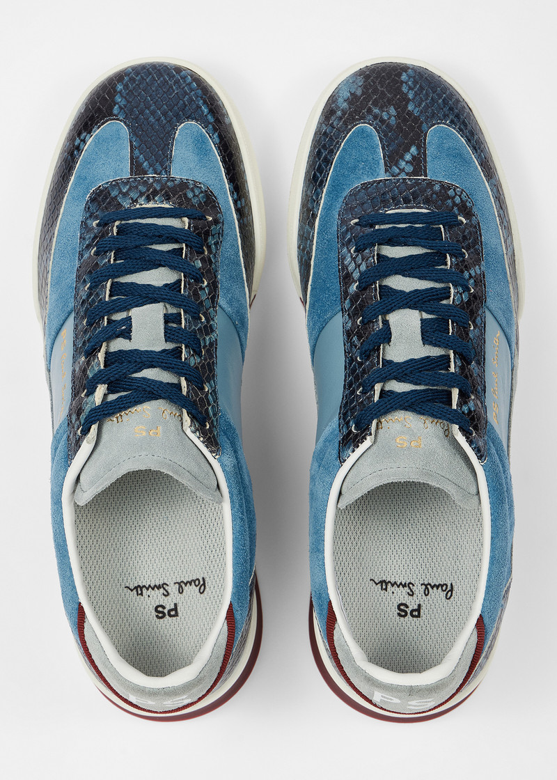 Women's Blue Snake 'Dover' Trainers 5