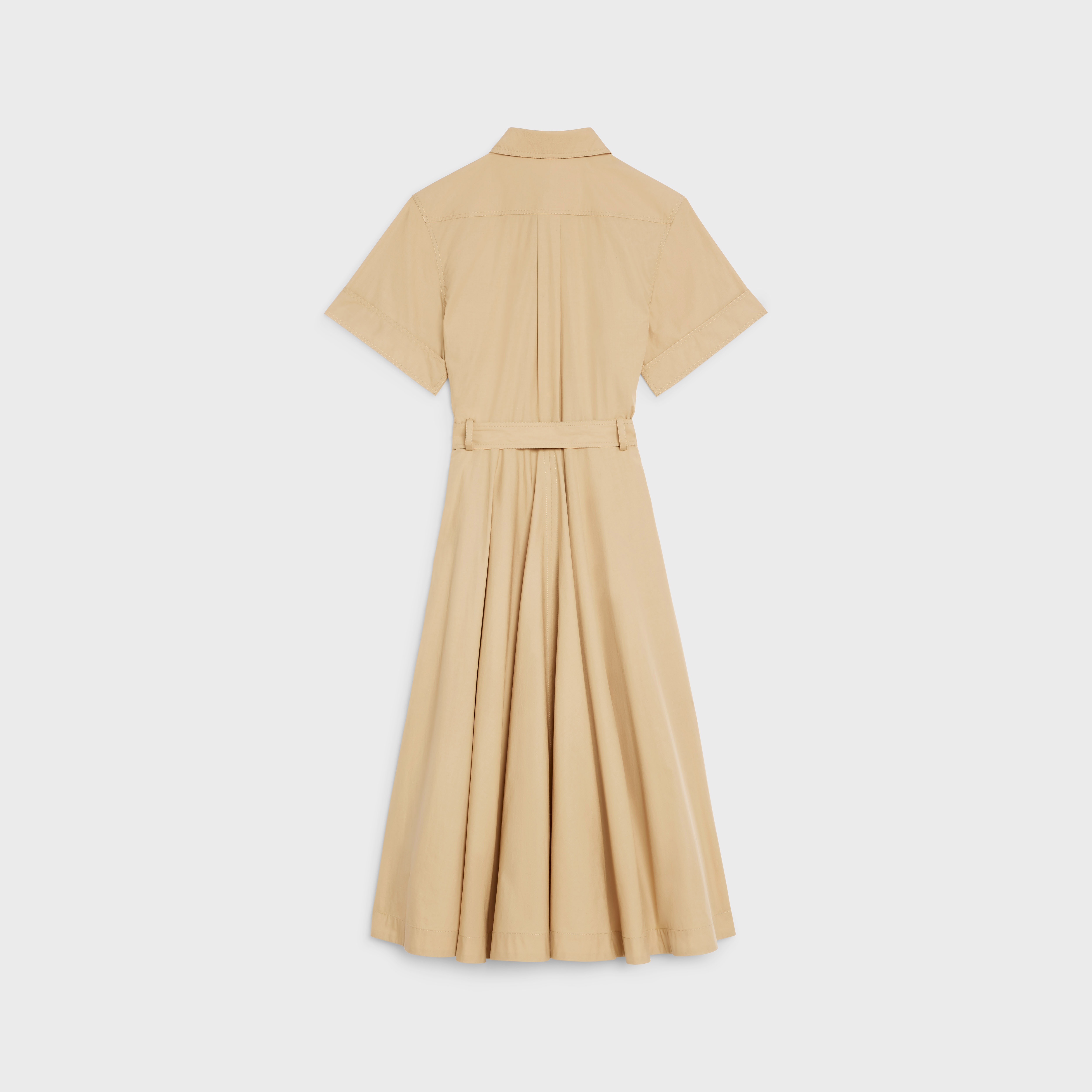 SHIRT DRESS IN LIGHTWEIGHT COTTON - 2