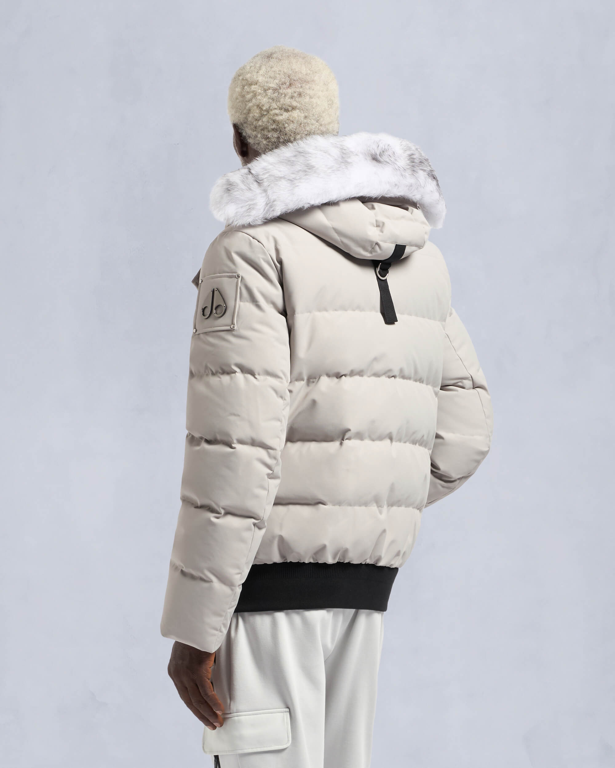CLOUD SHEARLING BOMBER JACKET - 4