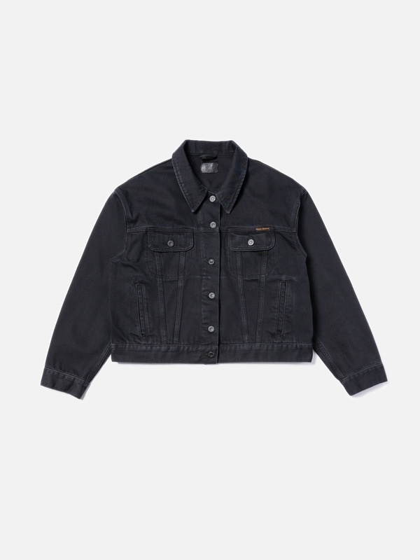 Berit Denim Jacket Asphalt Black - 1