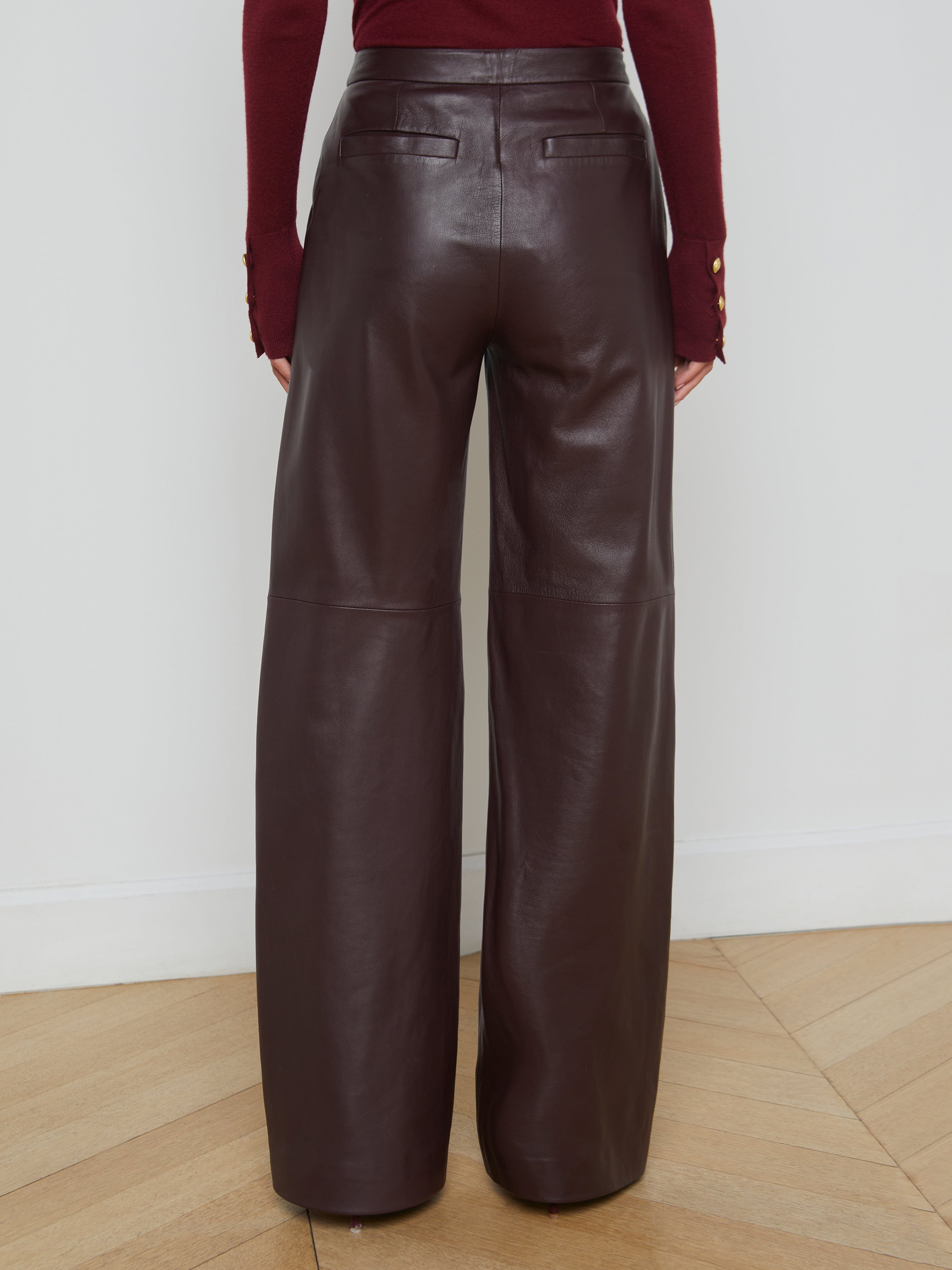 Livvy Leather Trouser - 6