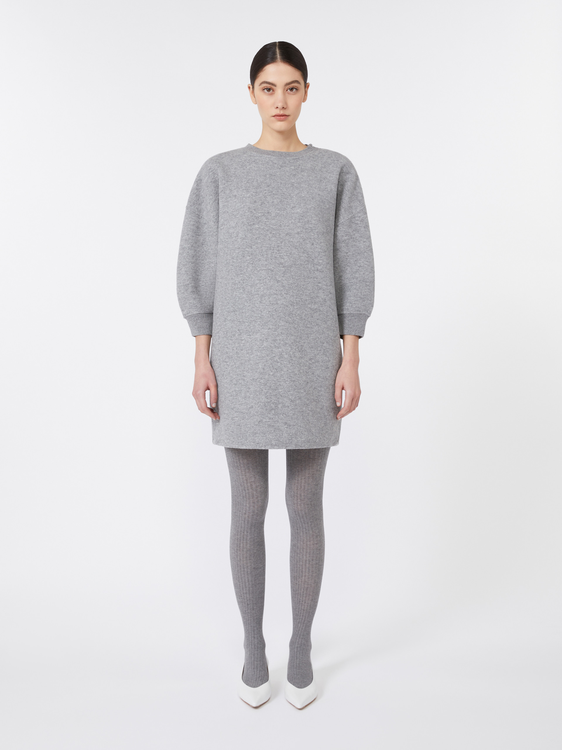 CANADA Short, wool and cashmere jersey dress - 3