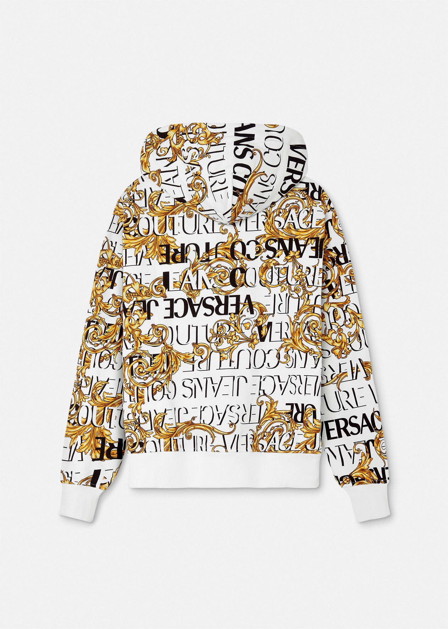 Logo Couture Zip Hoodie - 3