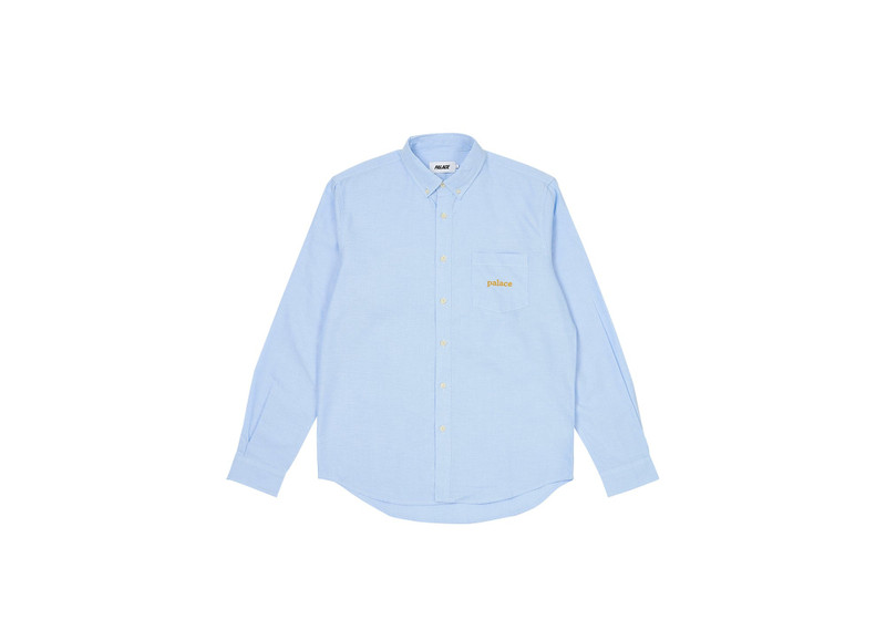 PALACE 옥스포드 SHIRT LIGHT BLUE - 1