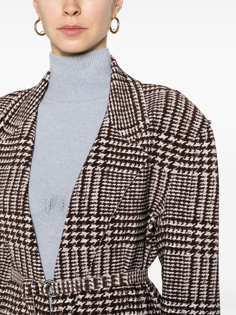 Glenn Plaid Tweed single-breasted blazer 5