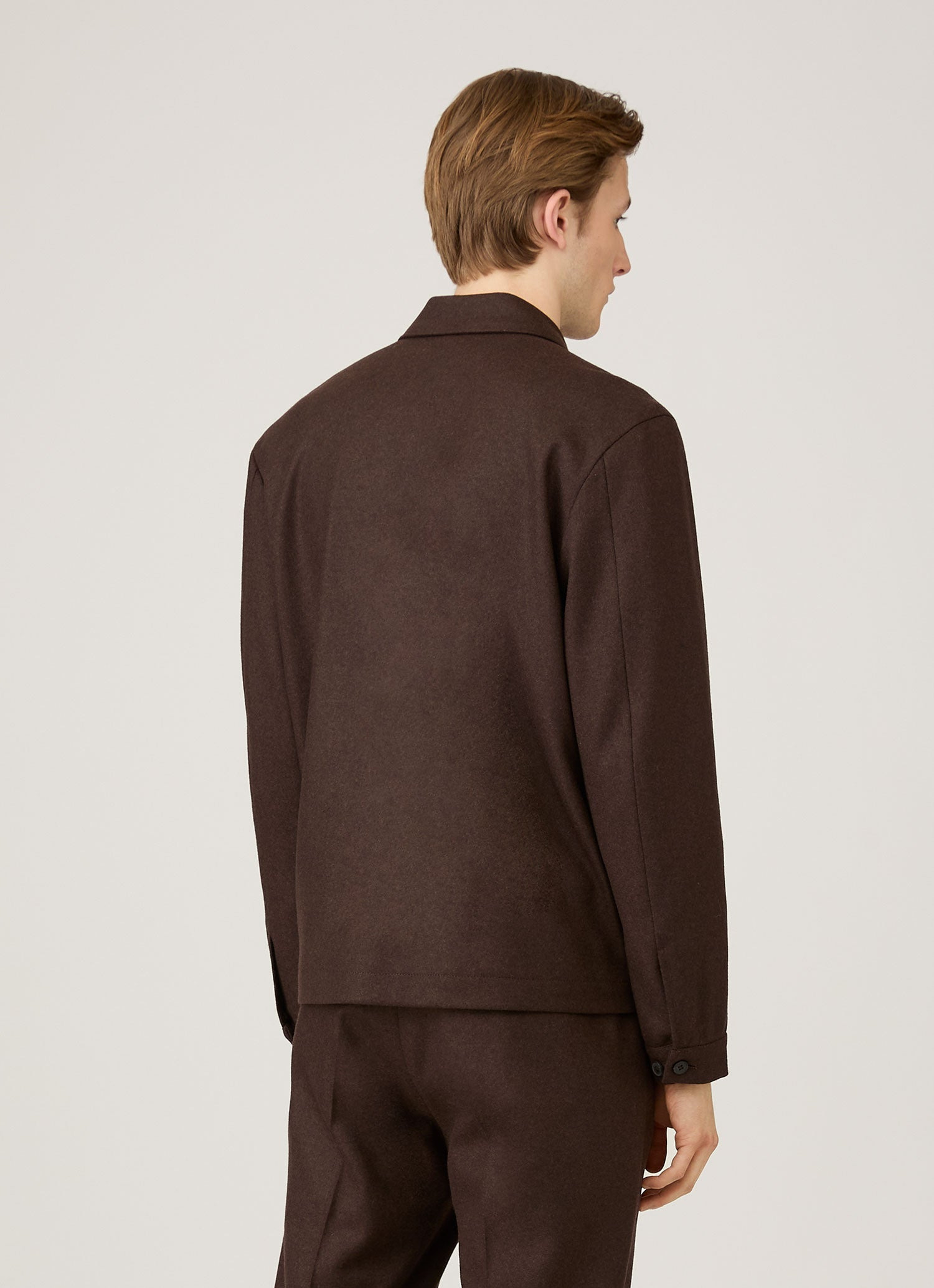 Boiled Wool Harrington Jacket - 5