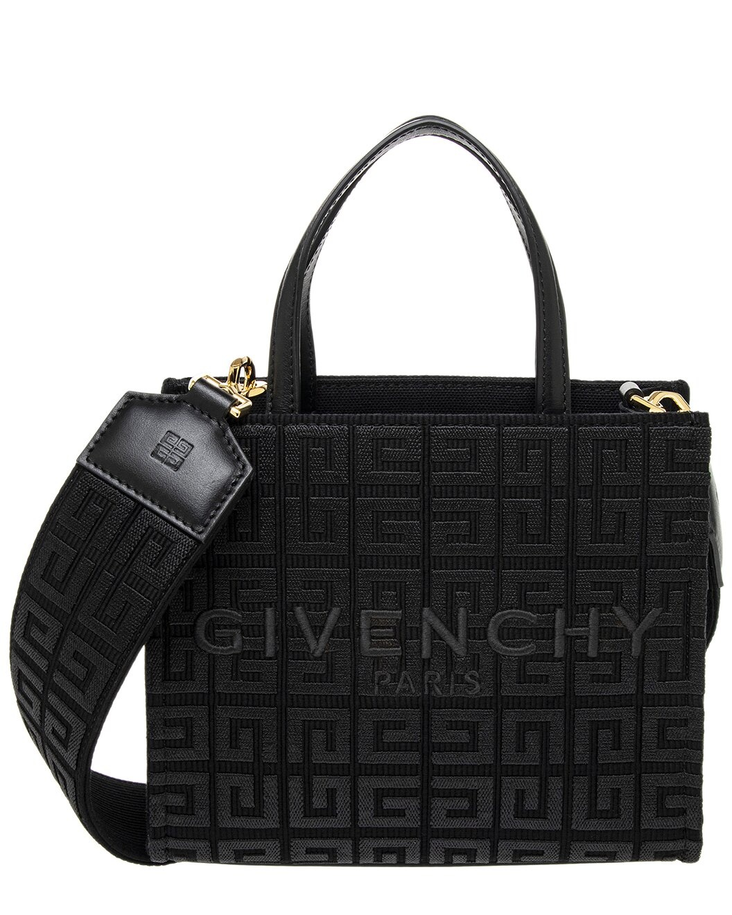 Givenchy G-Tote Mini Leather-Trim Tote - 1