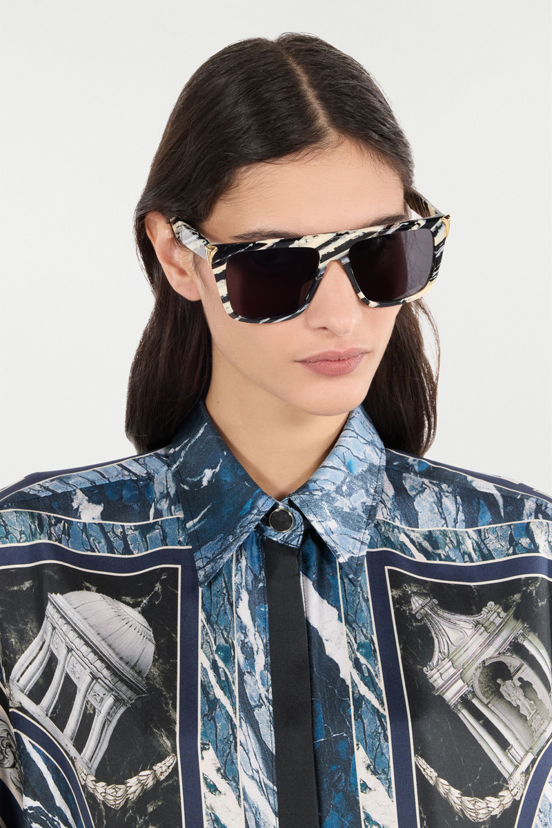 Roberto Cavalli Unisex sunglasses with fangs outlook