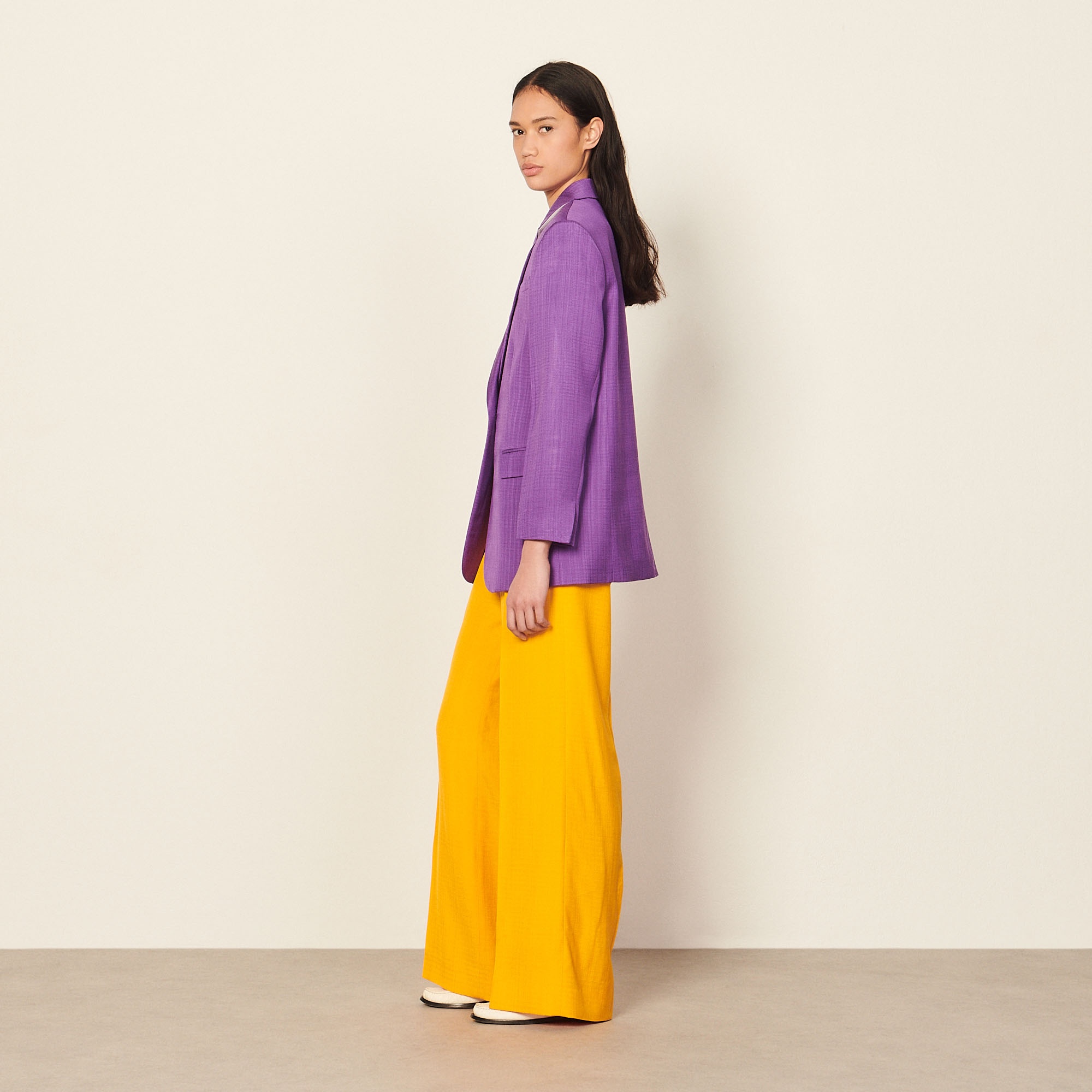 Tailored jacket oversized - 4