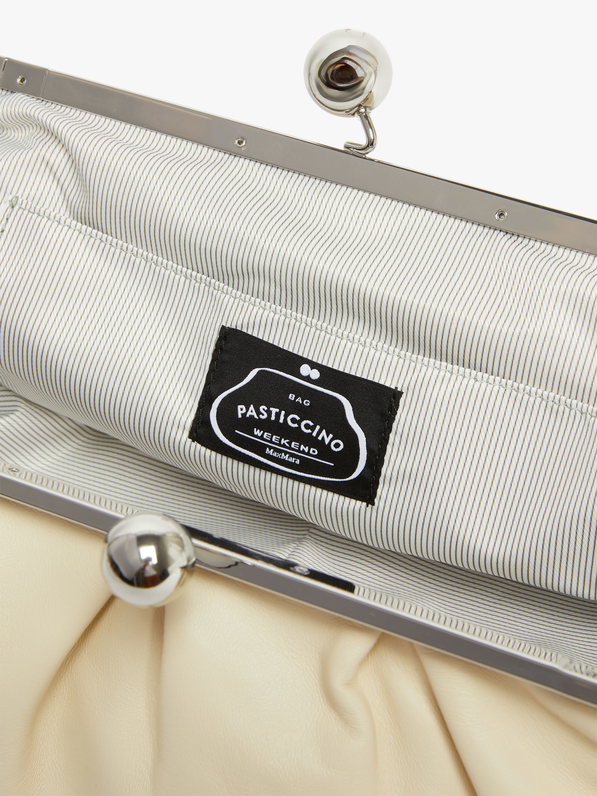 MARCHE Large nappa leather Pasticcino bag - 6