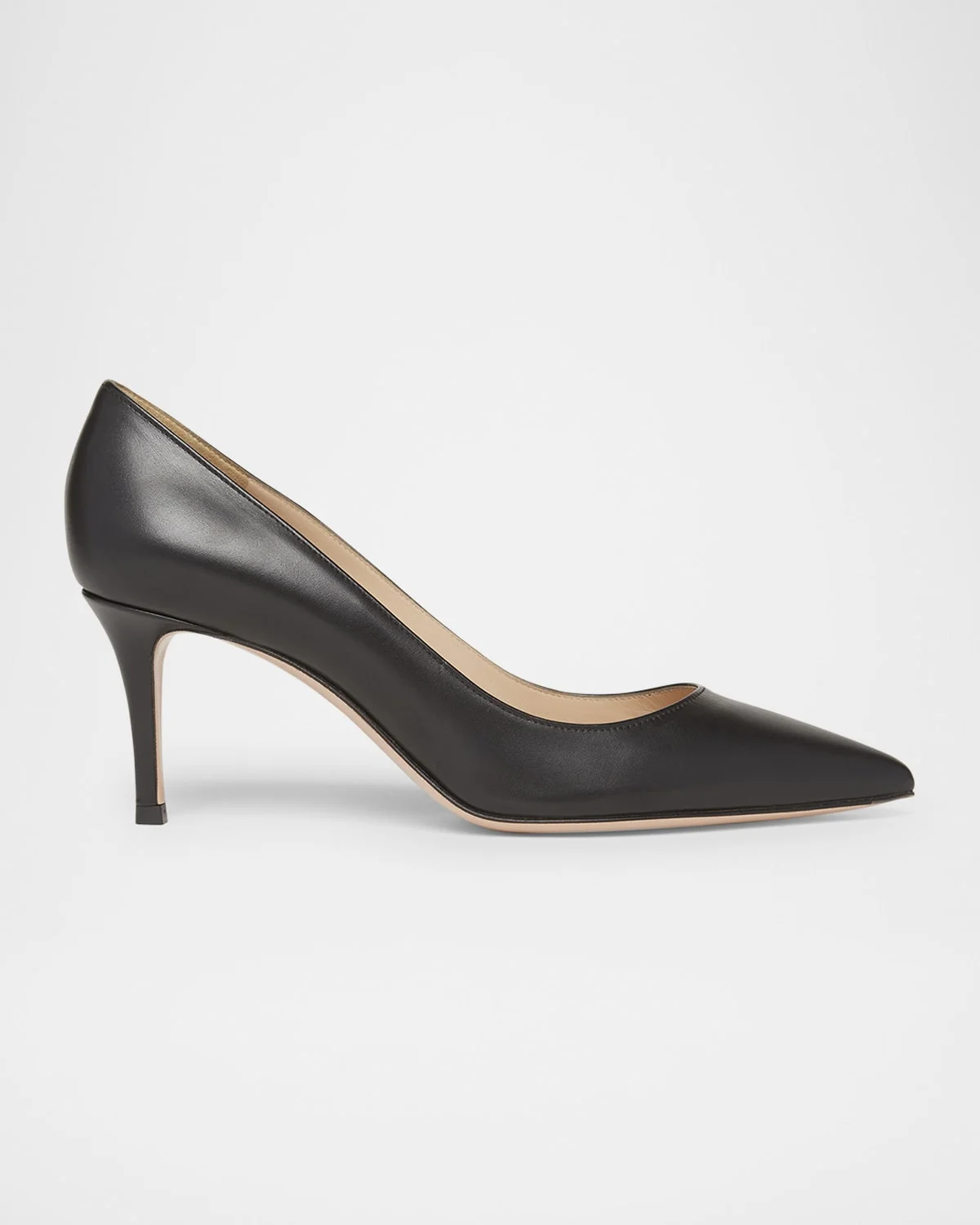 Gianvito Calfskin Leather Pumps - 1