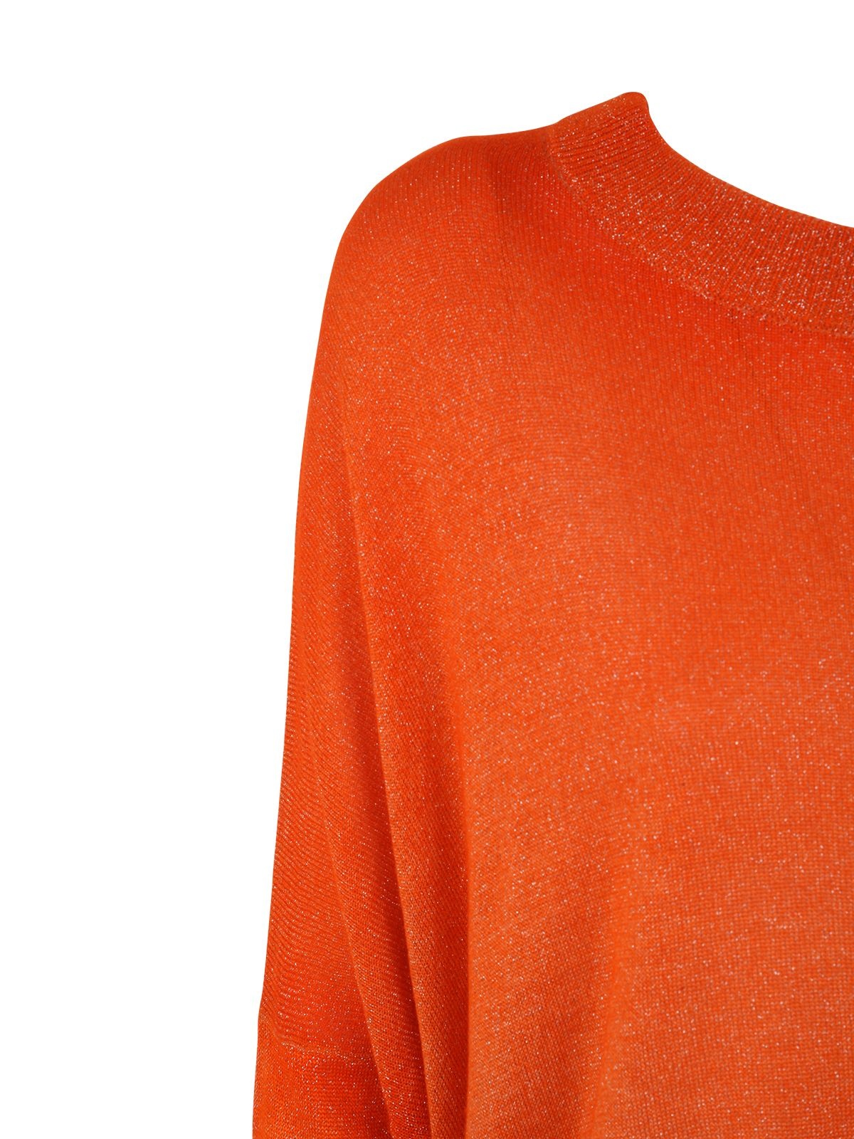 Women's Crew Neck Viscose Pullover - 3