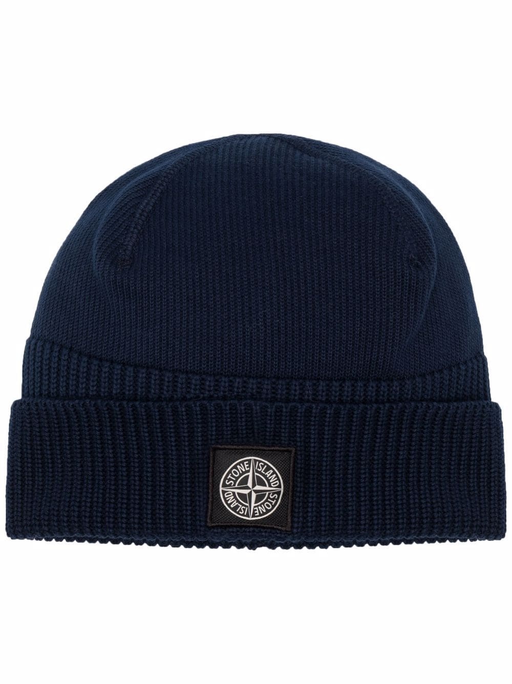 logo patch beanie - 1