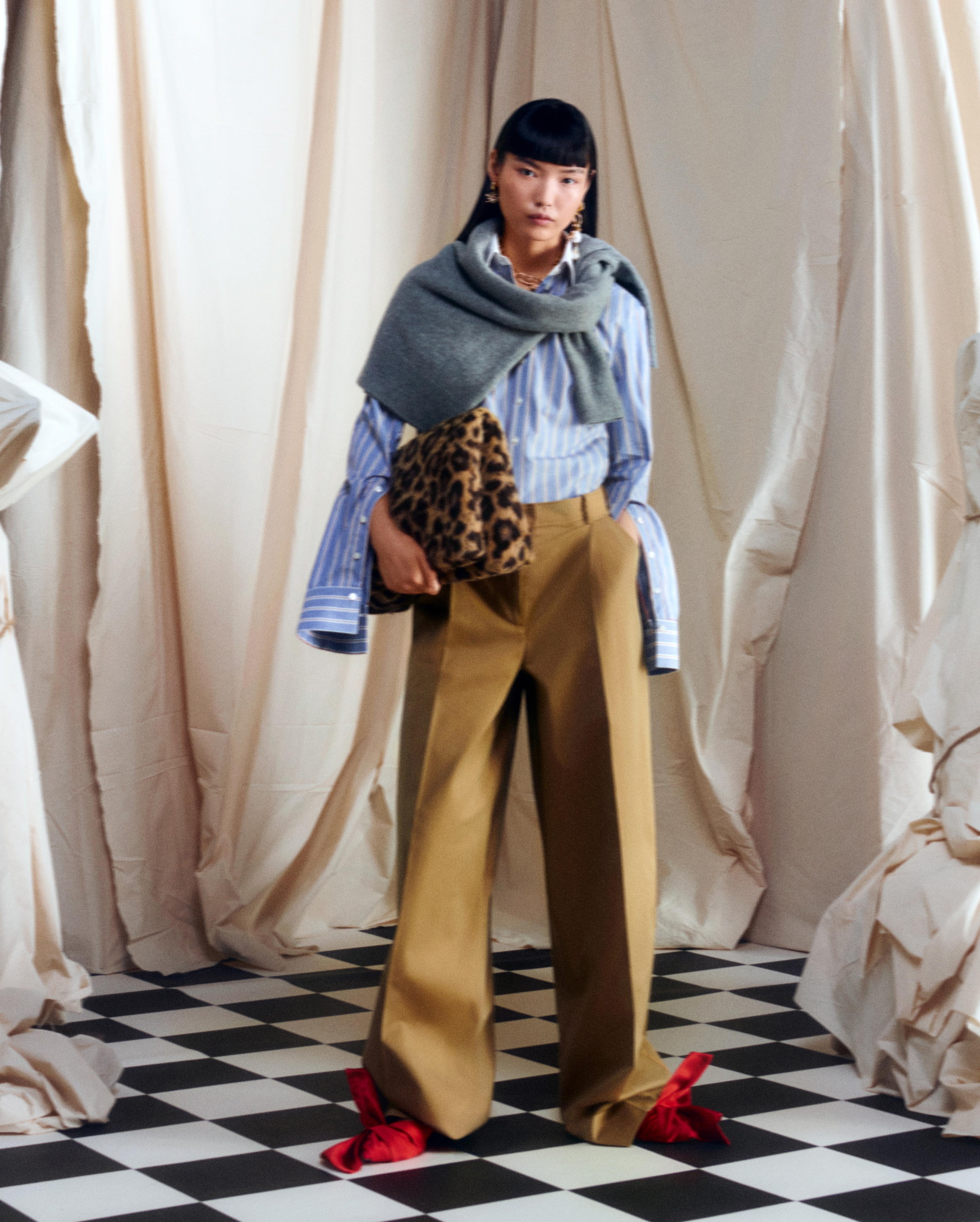 WIDE LEG TROUSER - 6