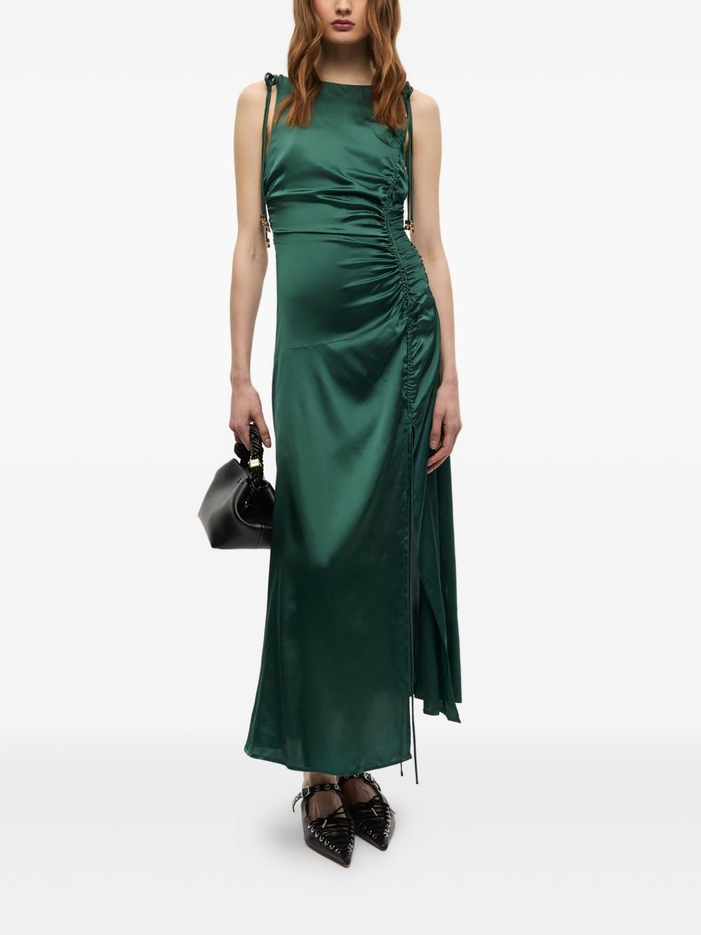 satin dress - 2