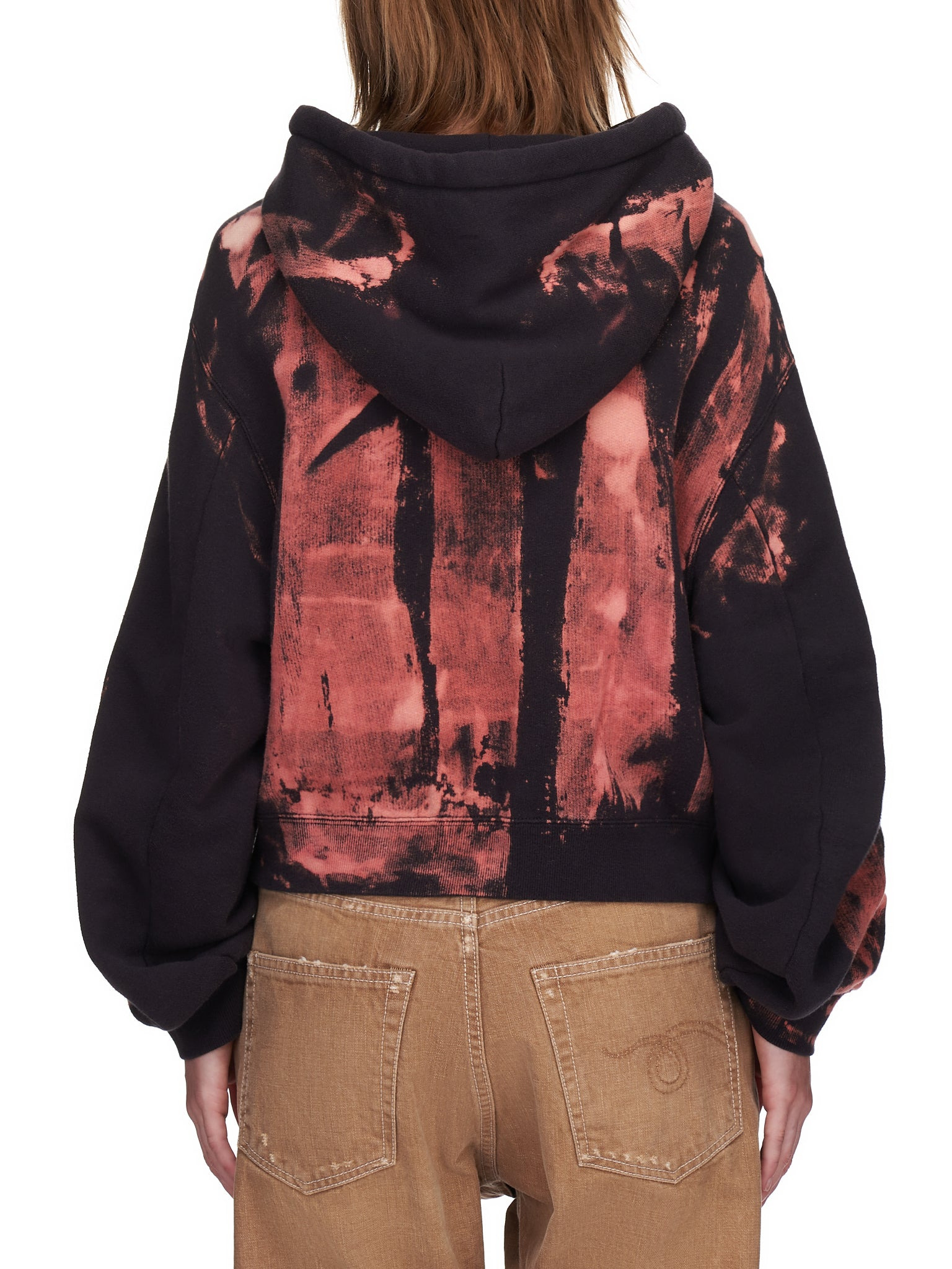 Clash Cropped Hoodie - 3