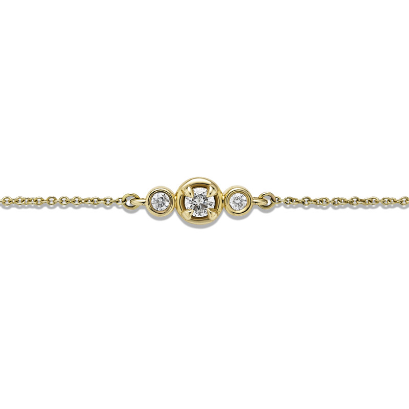 Birthstone Diamond Bonbon Bracelet 9