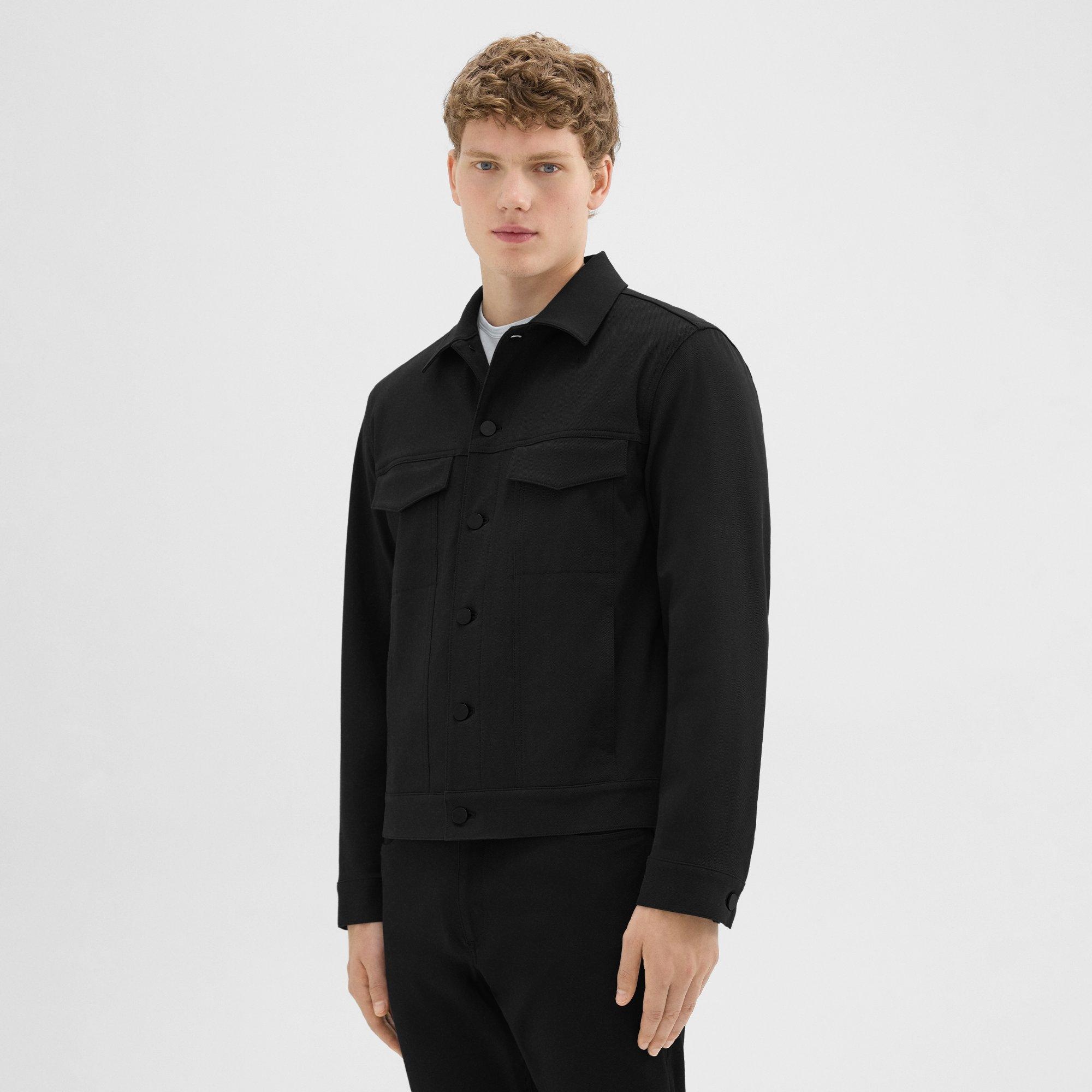 River Trucker Jacket in Neoteric Twill - 3