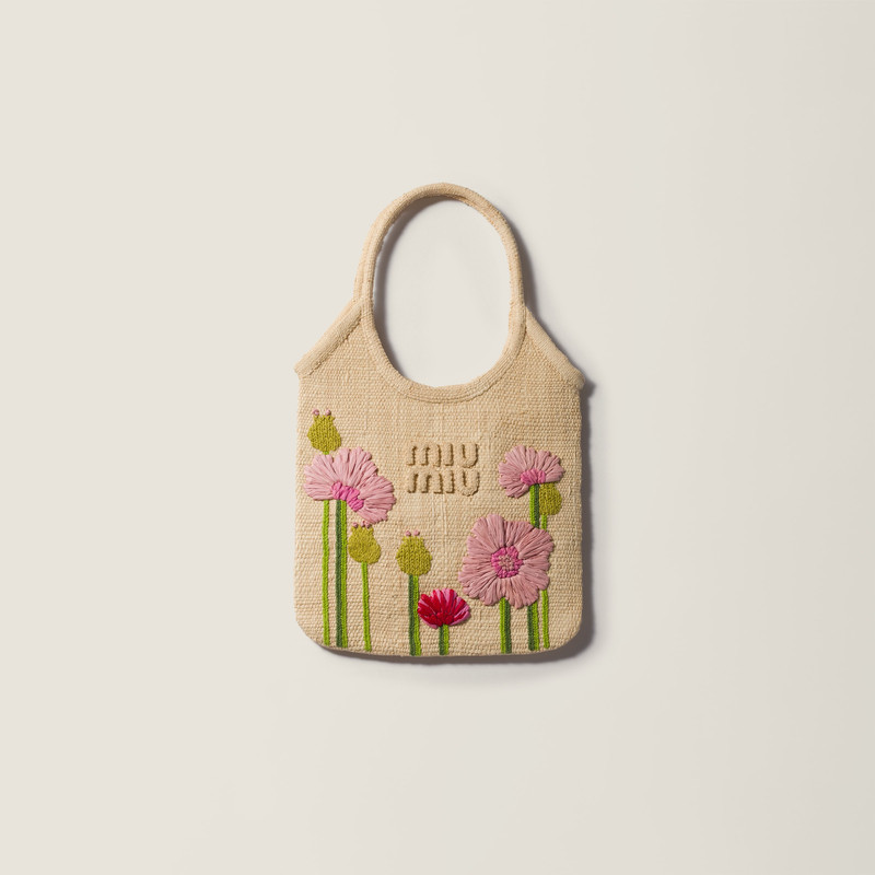 Ivy raffia handbag 1