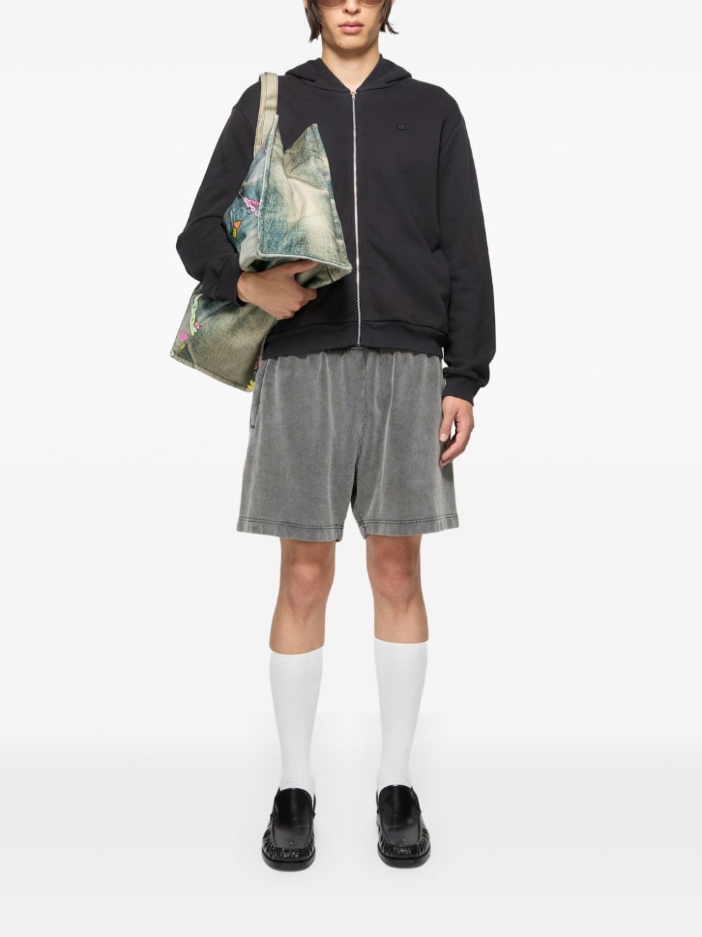 zip-up hoodie - 2