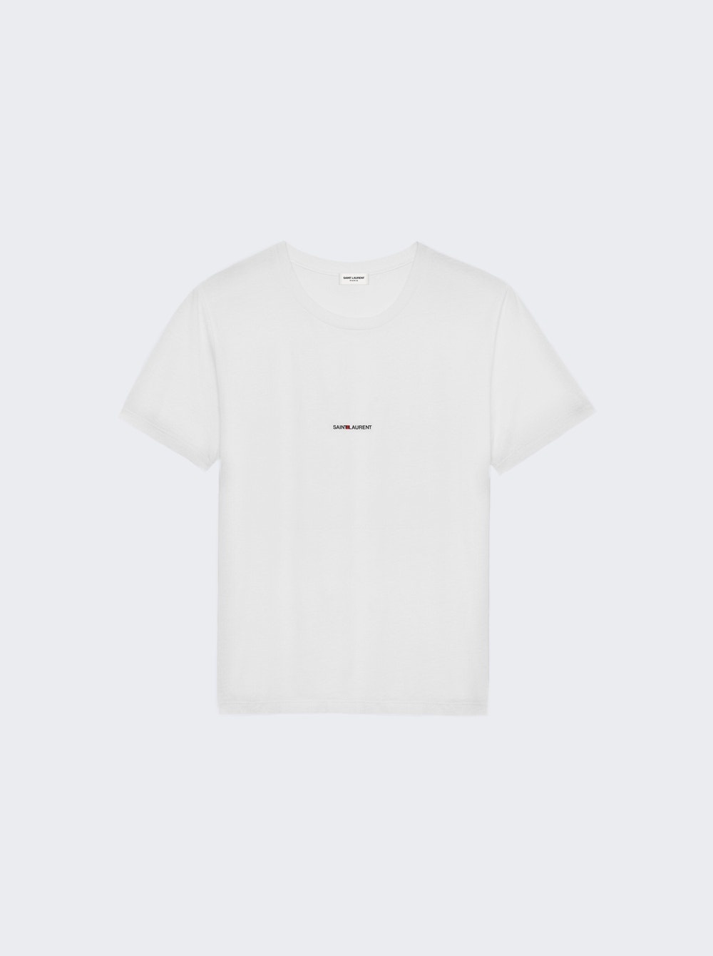 Logo Print Tee White - 1