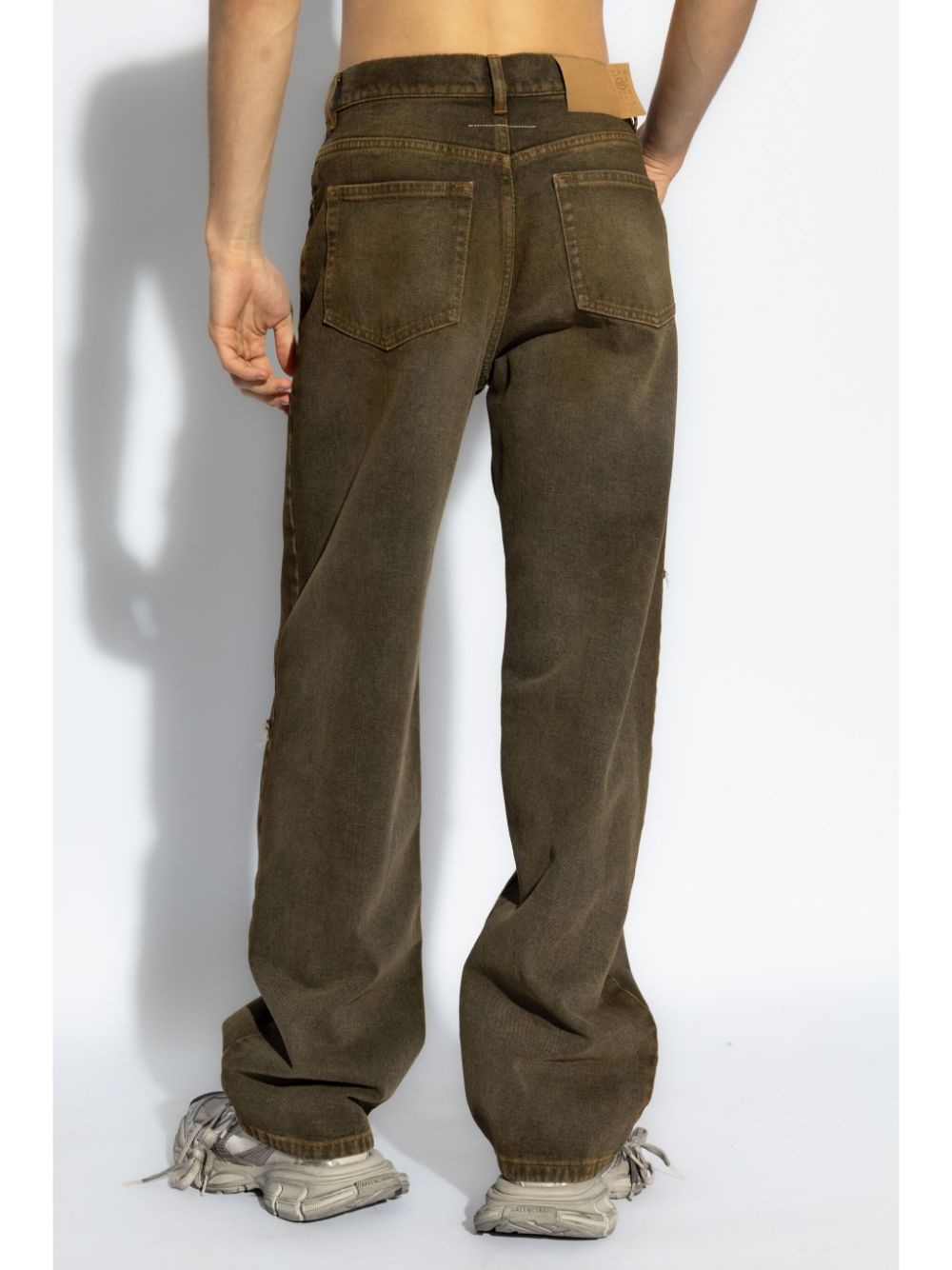 wide-leg jeans - 4