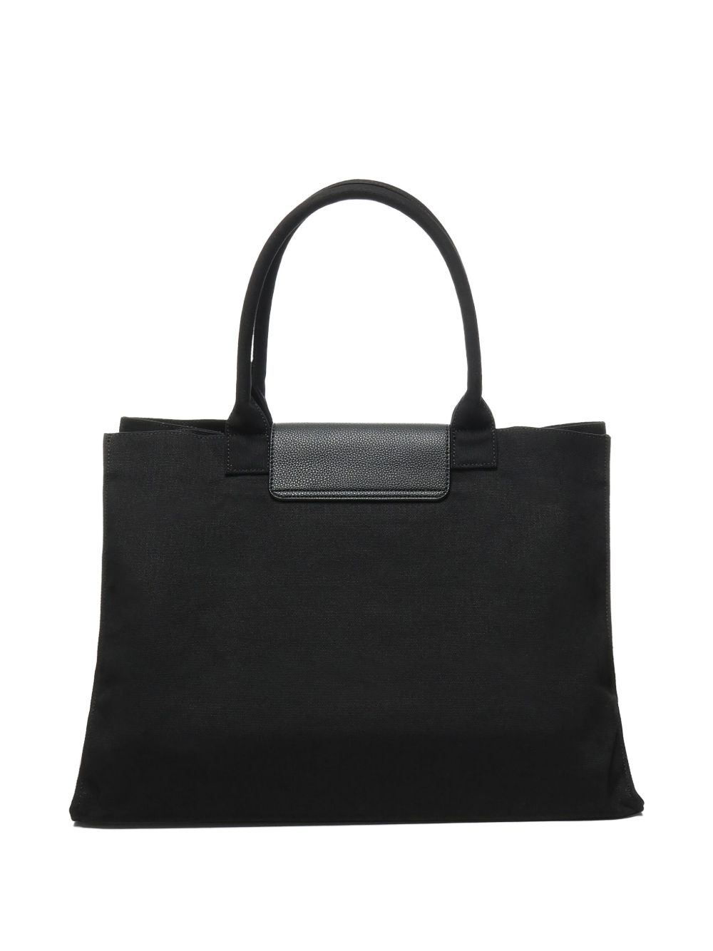 logo-detail canvas tote bag - 2