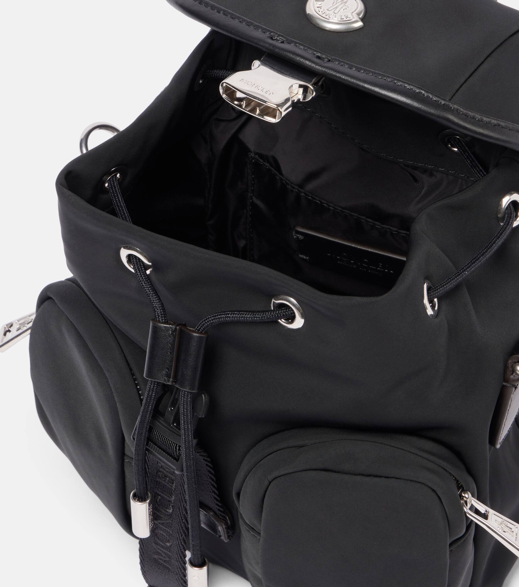 Trick Mini leather-trimmed crossbody bag - 3
