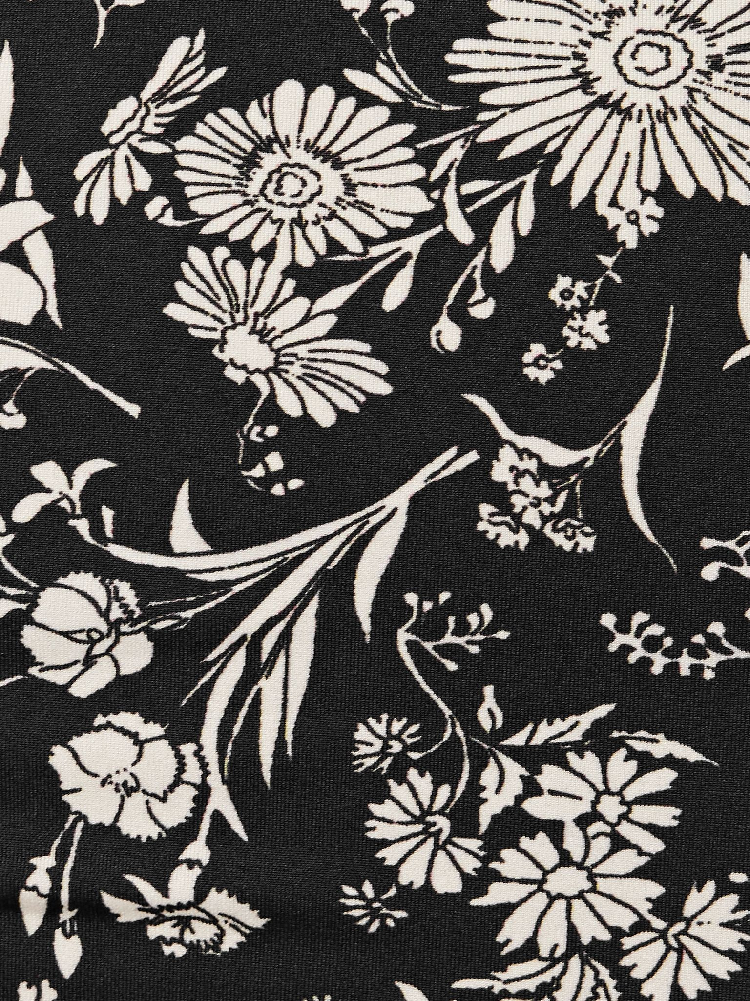 Zahara floral-print bikini briefs Black - 4