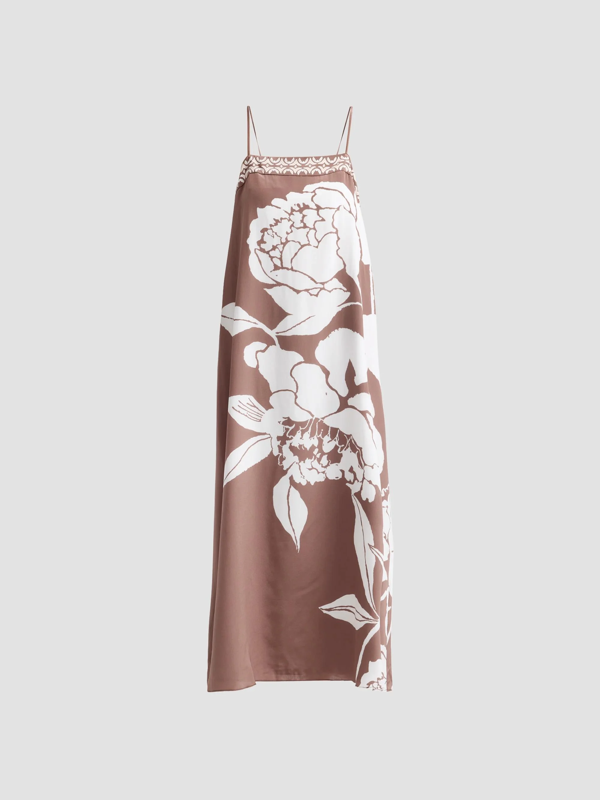 Women's Jesslyn Silk Maxi Slip Dress - Coco Beach Oversized - 1